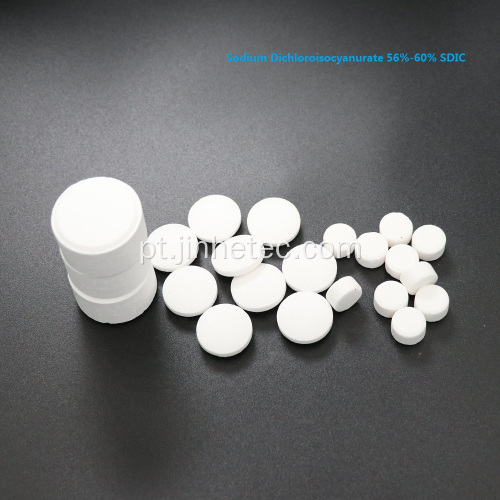 CAS 2893-78-9 60% em pó de sódio dicloroisocianurato sdic